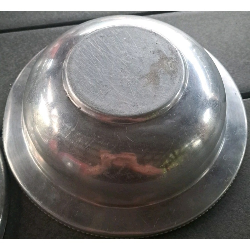 Vtg MCM Continental 557 Hand‎ Wrought Chafing Serving Dish with Lid - Picture 7 of 7
